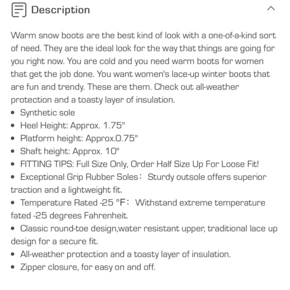 NWT Dream Pairs Maine Winter boots grey / taupe excellent Size 9 - Picture 11 of 12